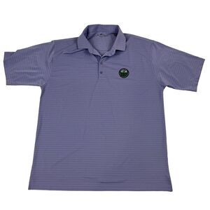 HL Sport Performance Luxury Golf Polo Shirt Carolina Golf Association Logo Sz XL